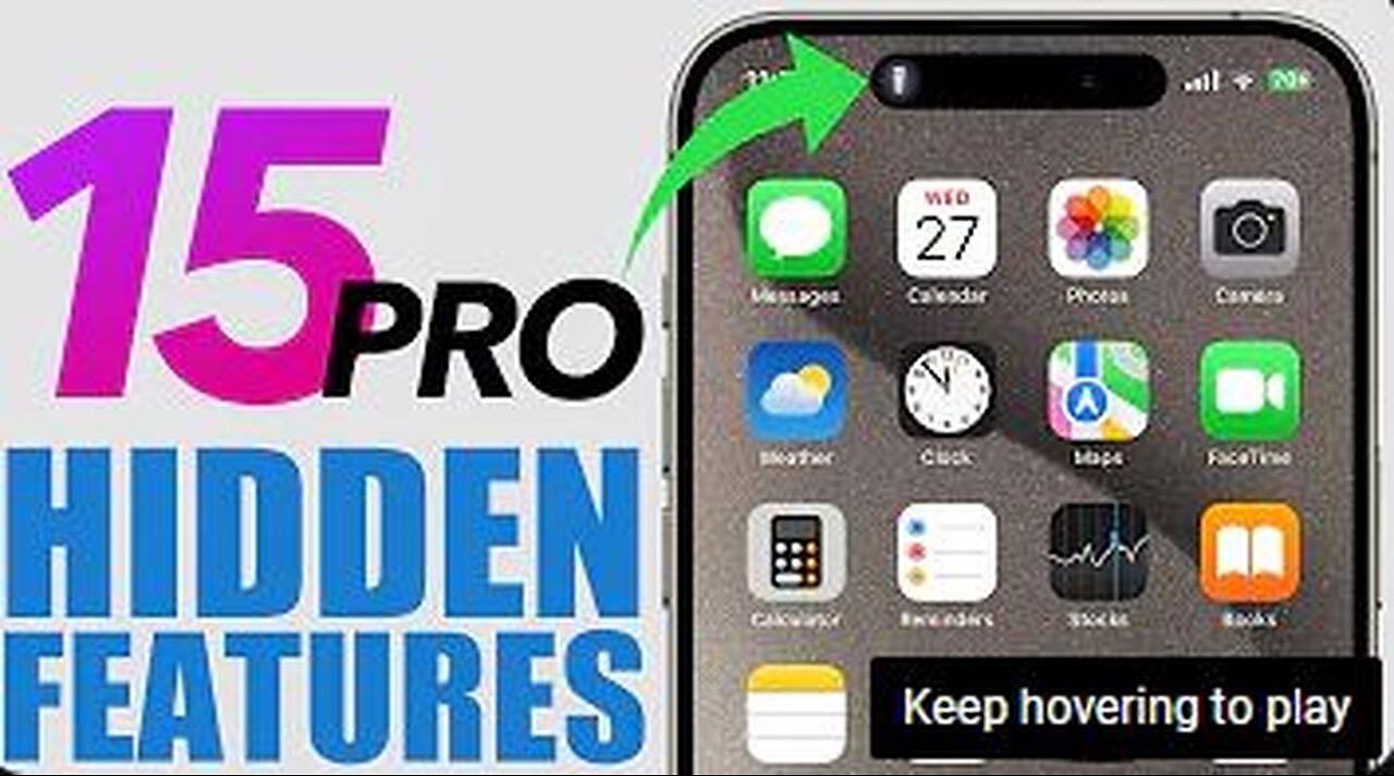 iPhone 15 PRO / PRO Max - Tips, Tricks & HIDDEN Features !