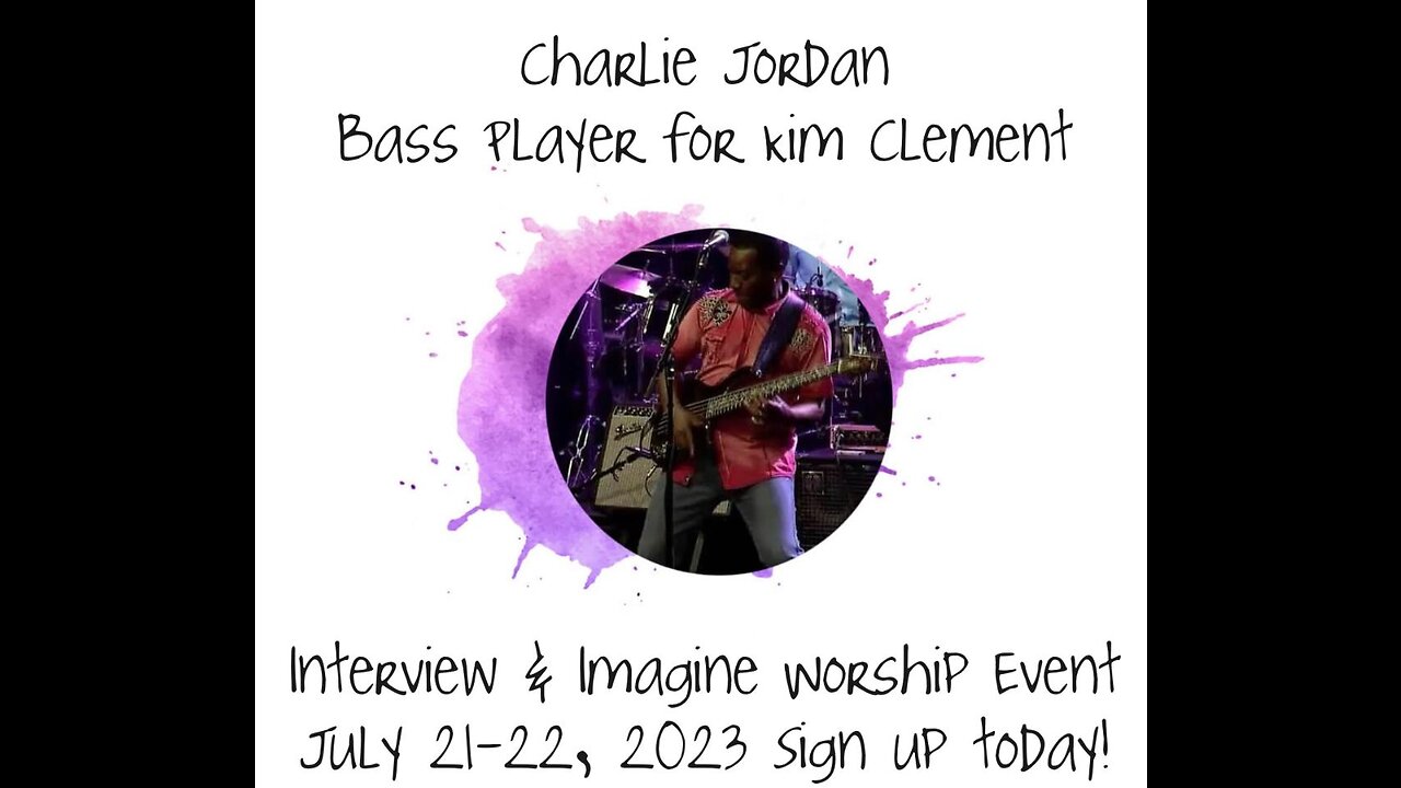 Charlie Jordan - In Deep Darkness - Arise & Shine!!! Imagine Event July!