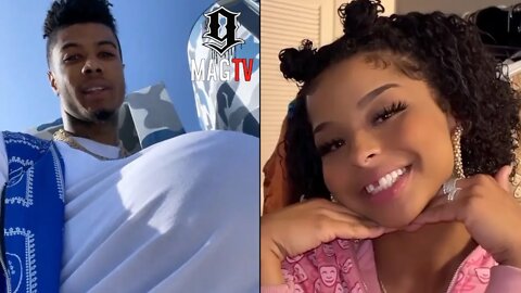 Blueface Responds To His Artist Chrisean Rock's Preggo Troll! 🤣