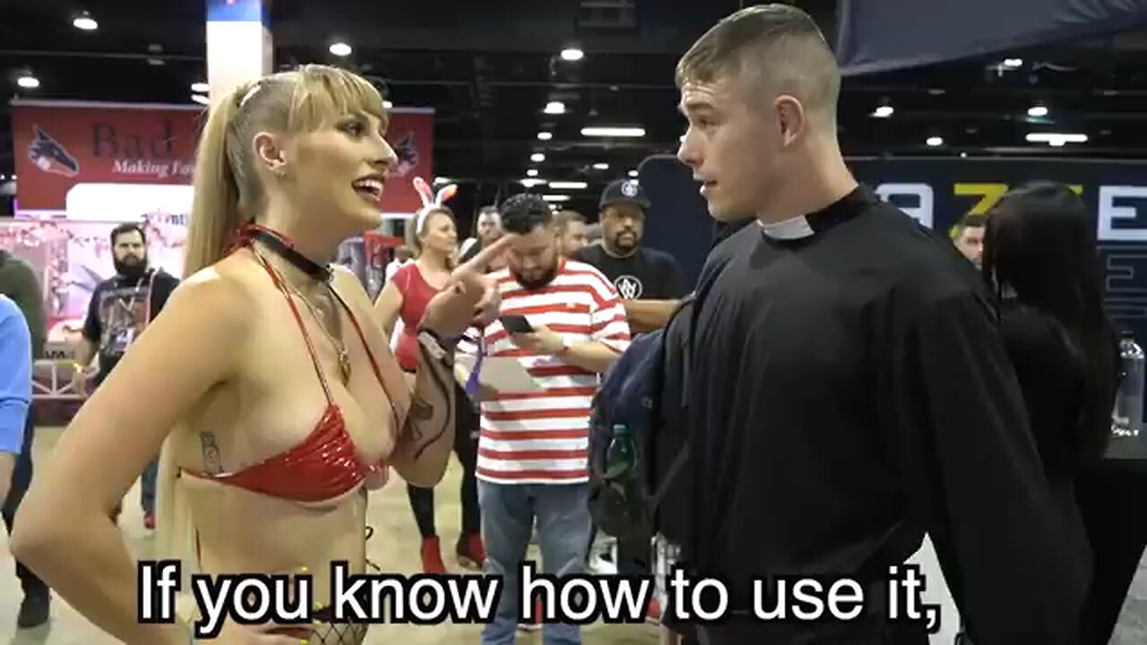 Asking spicy questions to pornstars