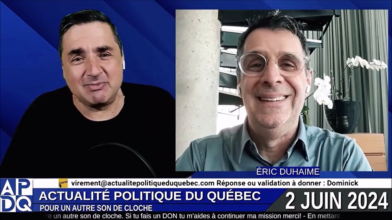 Éric Duhaime à l'APDQ