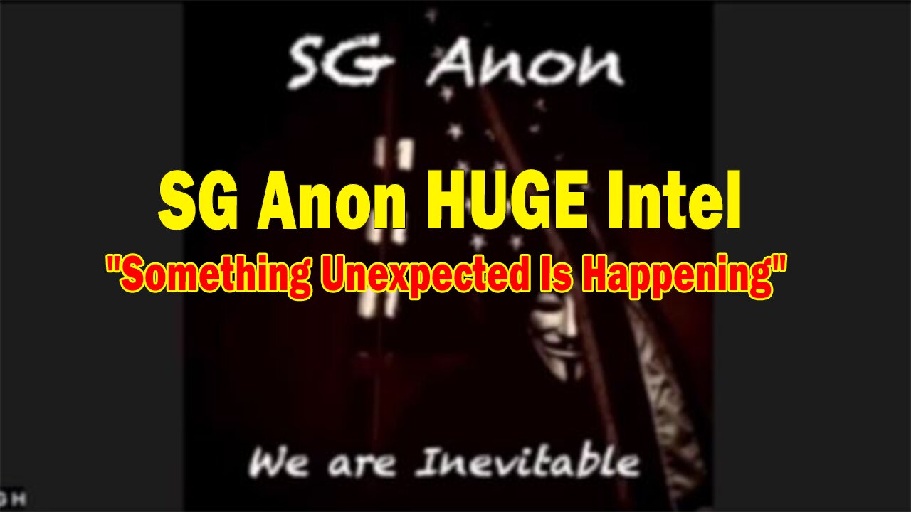 SG Anon & David Rodriguez HUGE Intel: "Something Unexpected Is Happening"