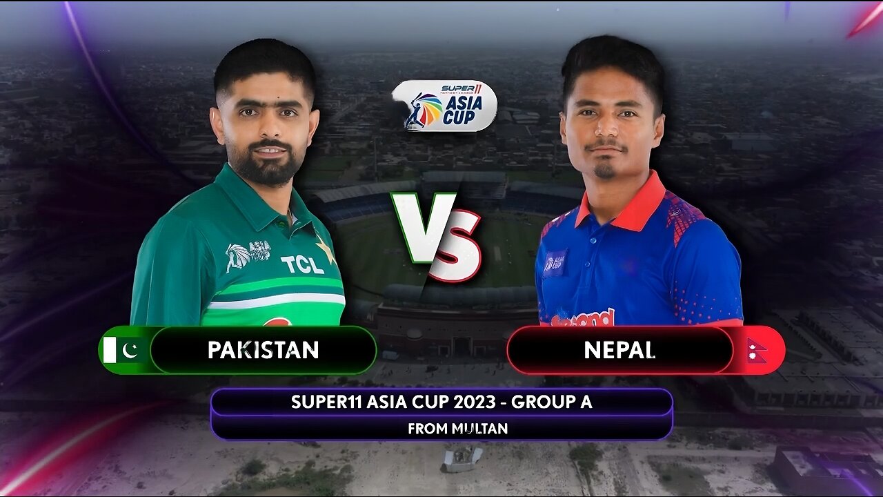 Asia Cup 2023 | Match 1 Pakistan VS Nepal Highlights