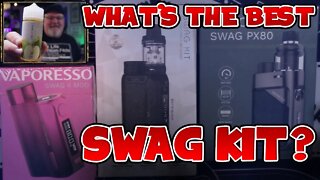 Vaporesso Swag PX80 vs Swag Kit vs Swag 2 Mod Unboxing Comparison and Review