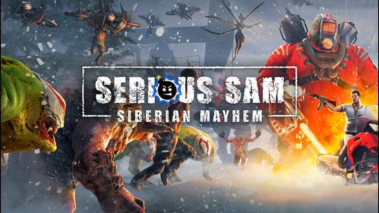 Serious Sam Siberian Mayhem Game Play 2-1