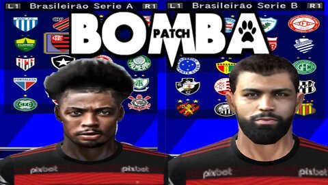 BOMBA PATCH 2022 PS2 100% ATUALIZADO