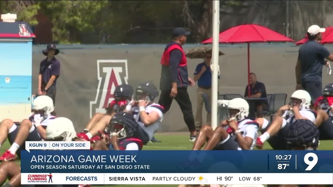 Arizona Wildcats prep for season opener