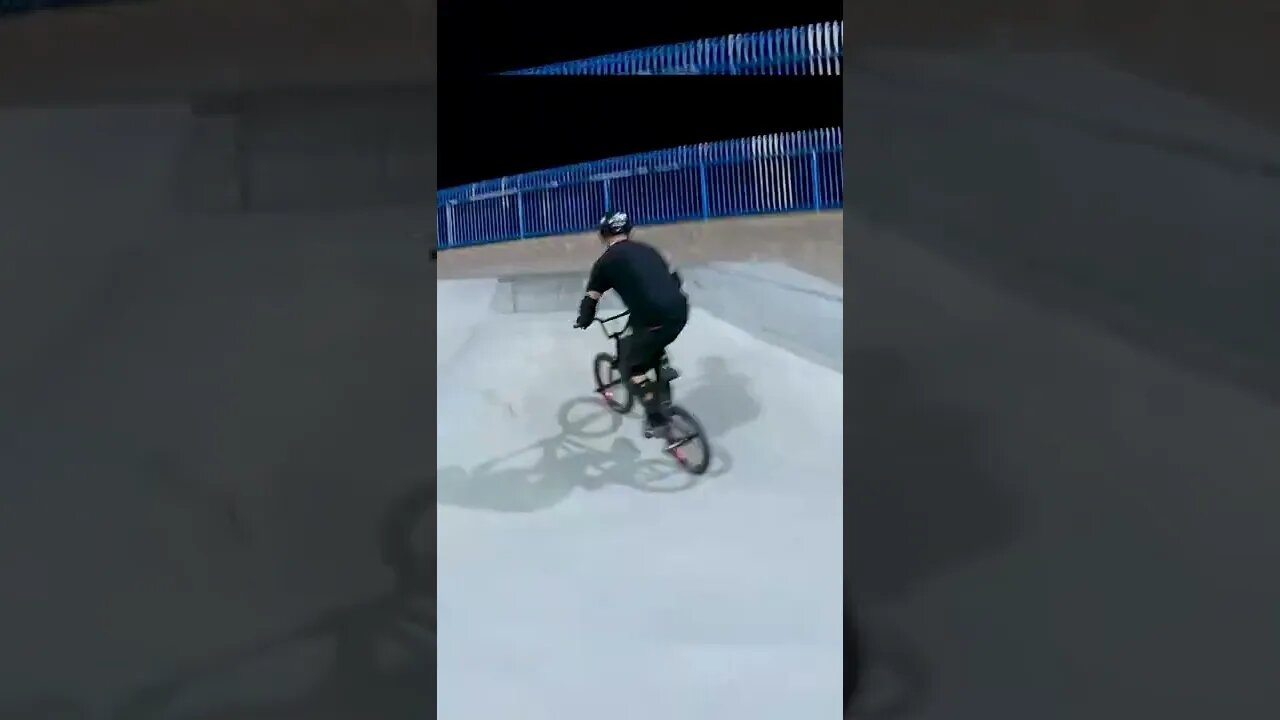 BMX Folded one foot tabletop