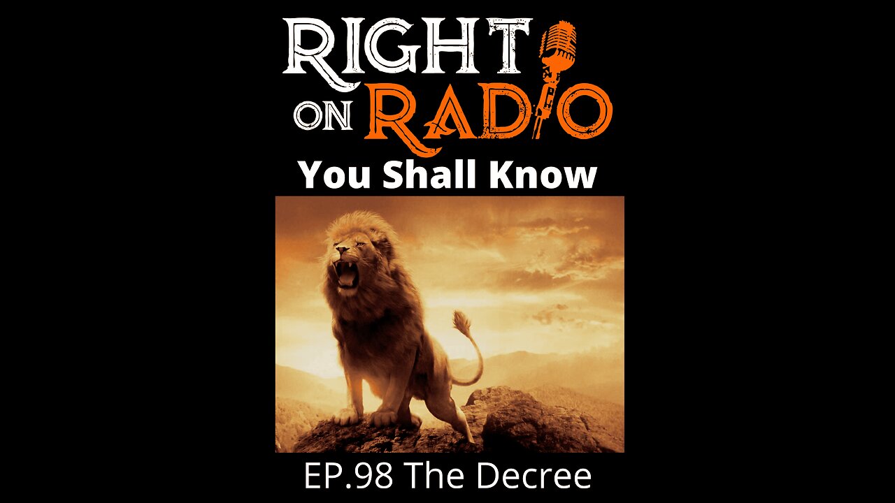 Right On Radio Episode #98 - The Decree Jessie Heard from the Lord Directly and Has a Decree from Him (February 2021)