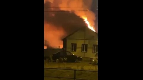 INTENSE EXPLOSION! in Belgorod Russia