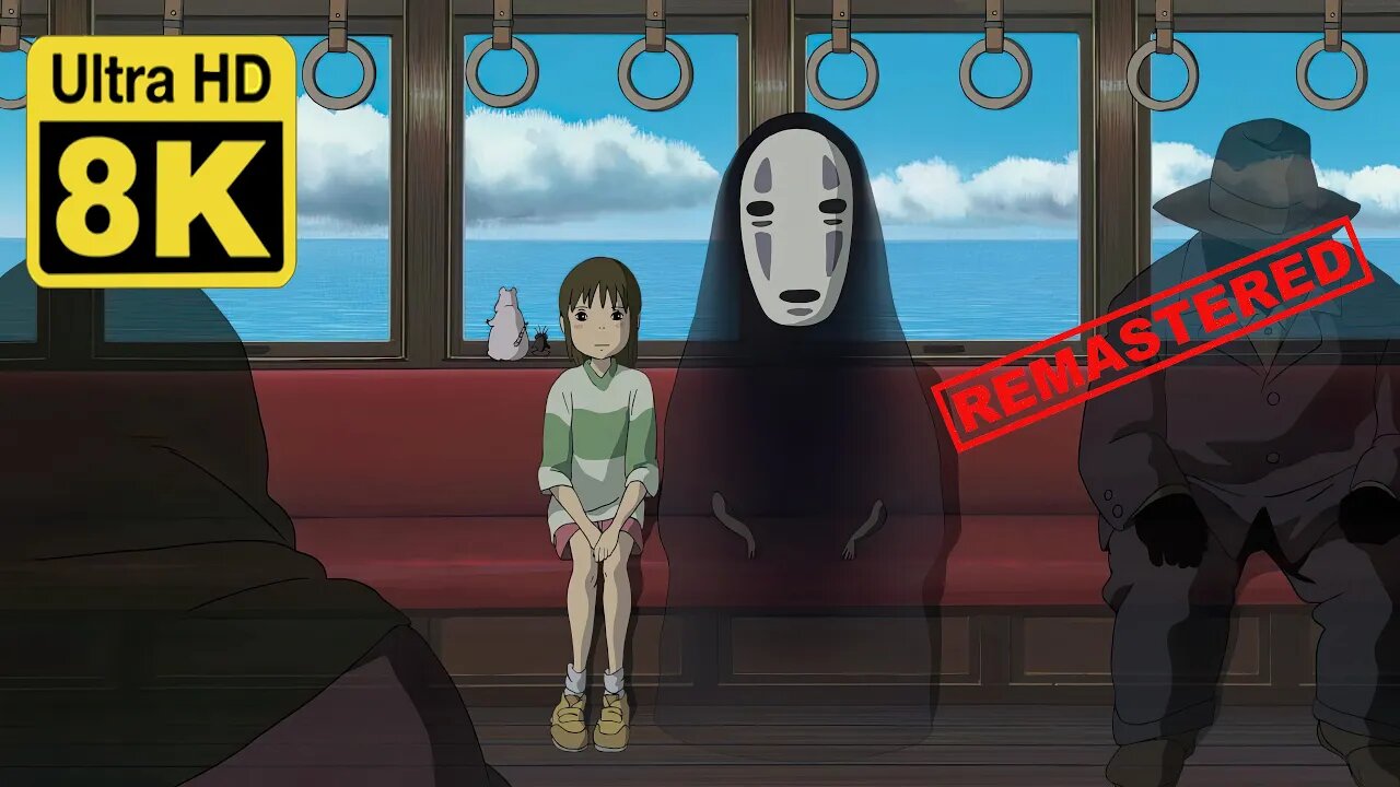 Spirited Away - Official Trailer 8K (Remastered with Neural Network AI)