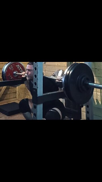 2x6 137.5 Kgs High-Bar Squat Back-offs. Last Set.