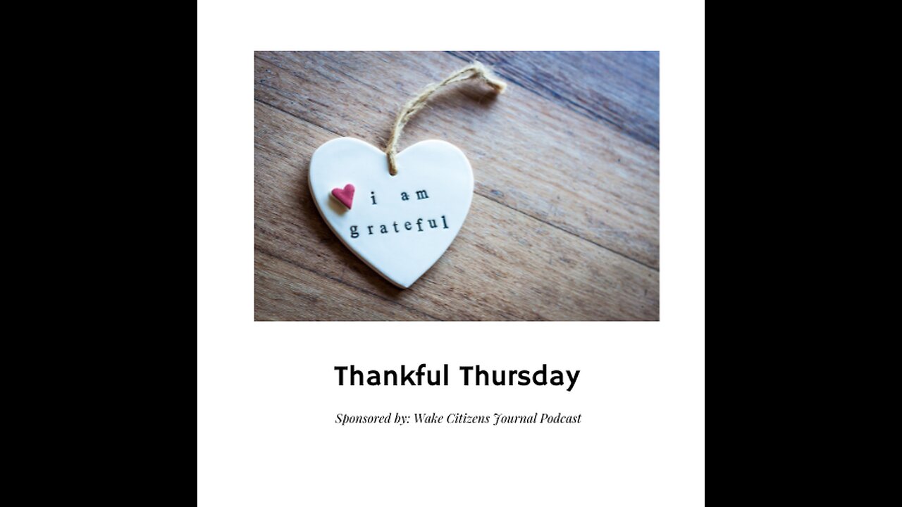 Thankful Thursday Ep. 240201