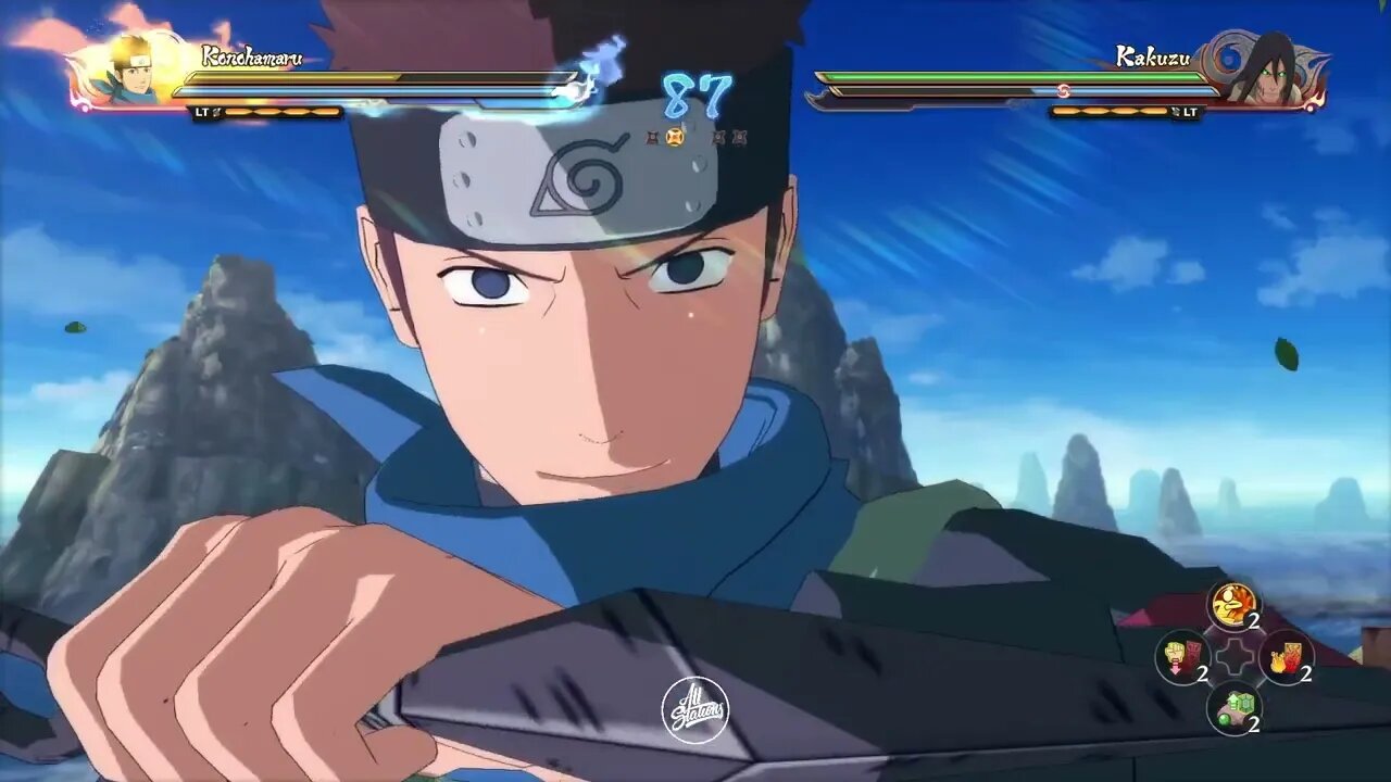 Konohamaru Sarutobi vs Kakuzo Modo Reanimação - Storm 4 Road to boruto