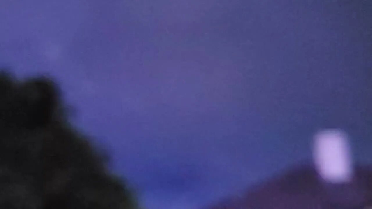 Lightning Streaks across the sky.