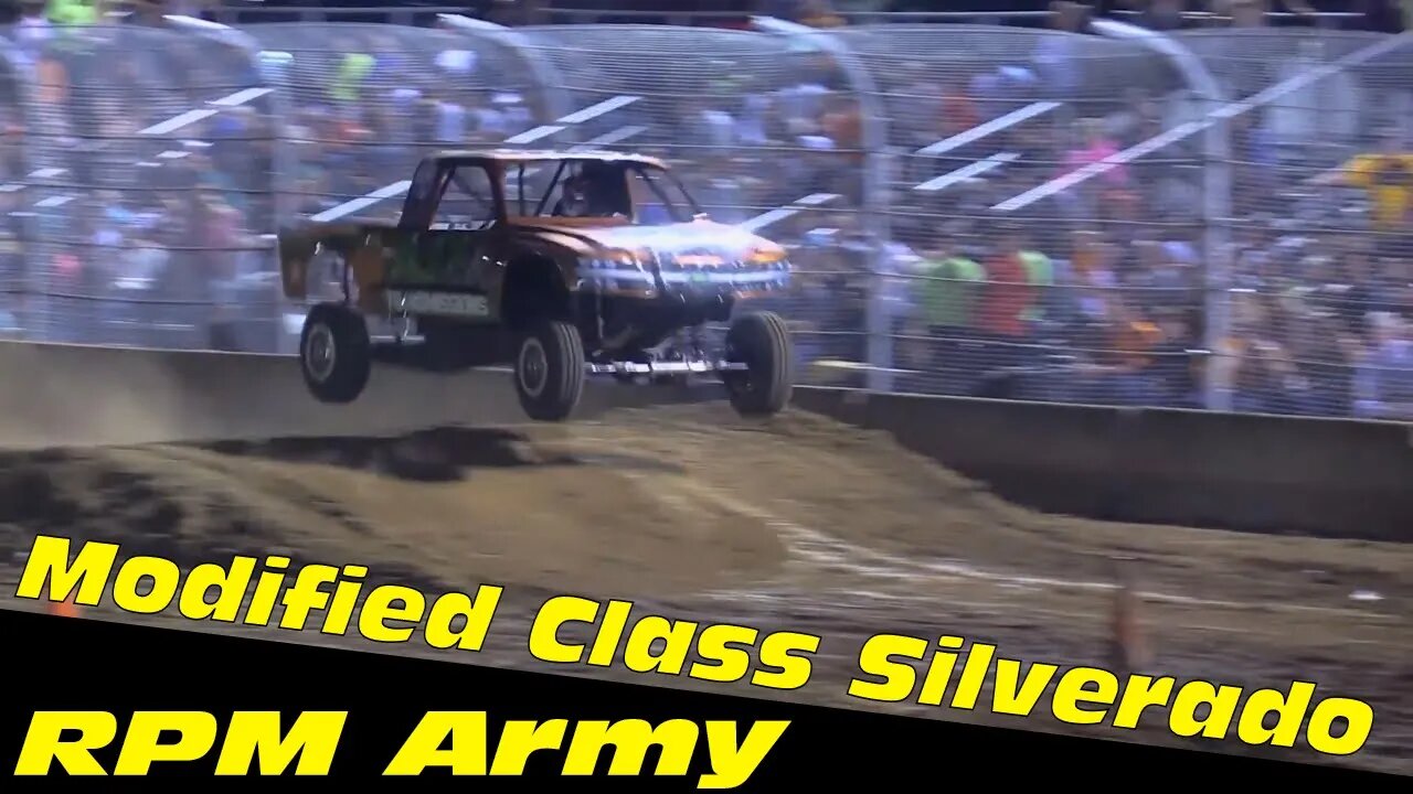 Custom Chevy Silverado Tough Truck Race