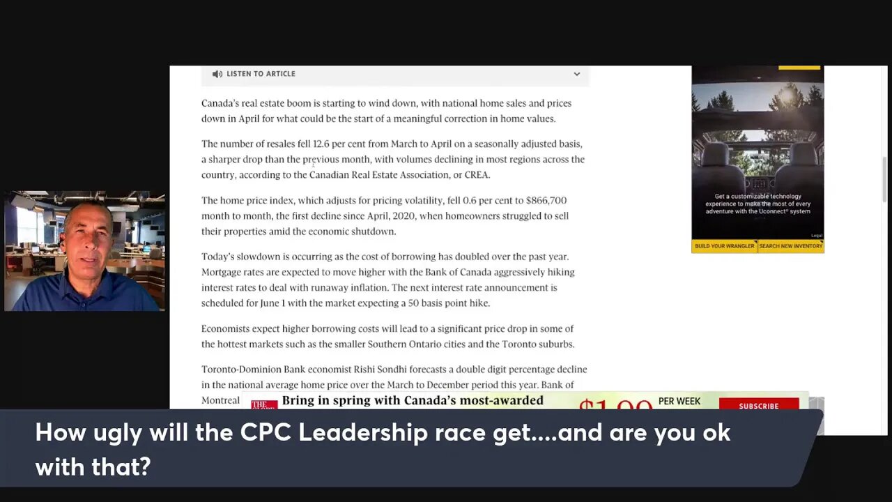 How ugly will the Conservative Party Leadership race get