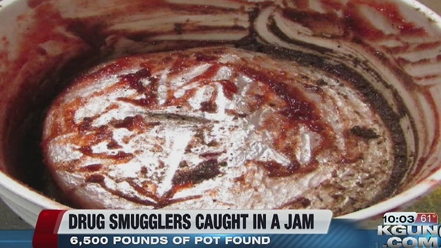 $3.25 million worth of marijuana found inside strawberry jam shipment near border