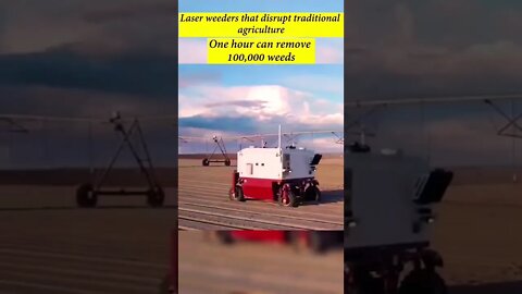 amazing technology laser weeders disturbs for agriculture fields