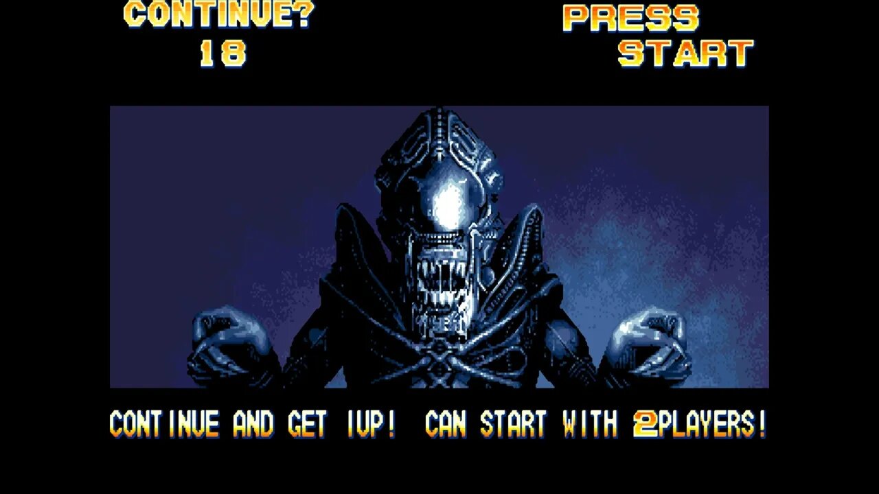 Aliens vs Predator (Arcade / Capcom) Lynn Kurosawa Playthrough