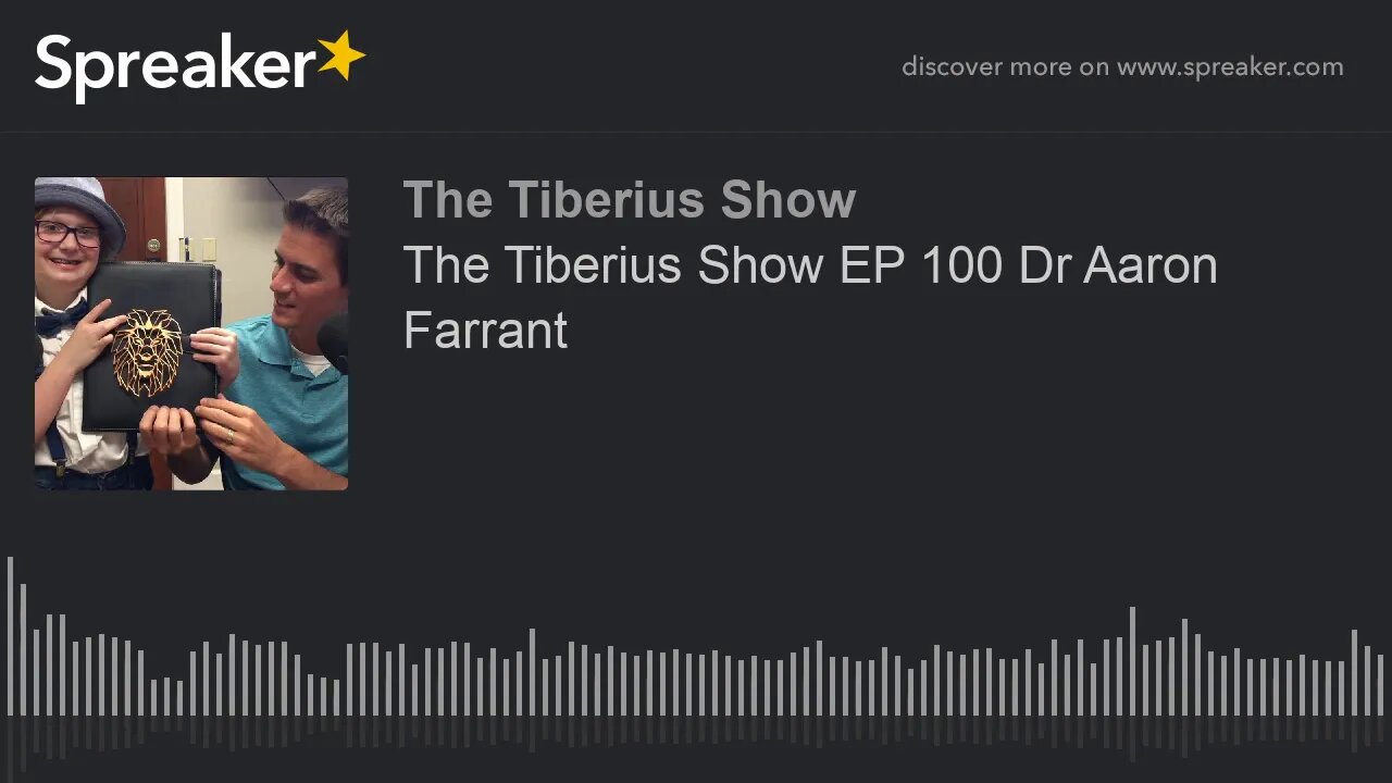 The Tiberius Show EP 100 Dr Aaron Farrant