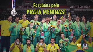 🥈Parabéns pela medalha de prata meninas!