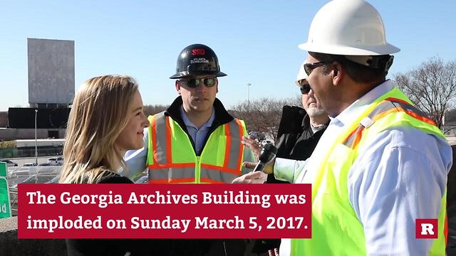 Demolition of the historic Georgia Archives Building | Rare News