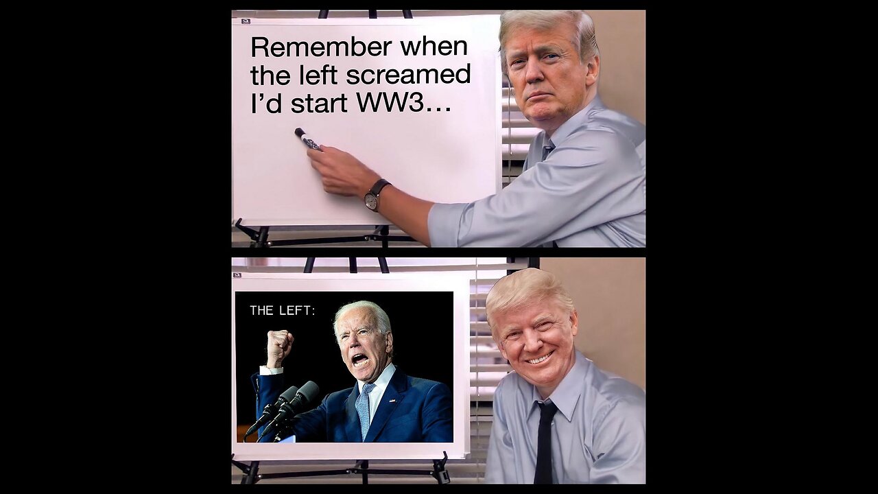 🇺🇸🤡⚔️🇮🇷 A video from 2020, when Biden said that Trump would,