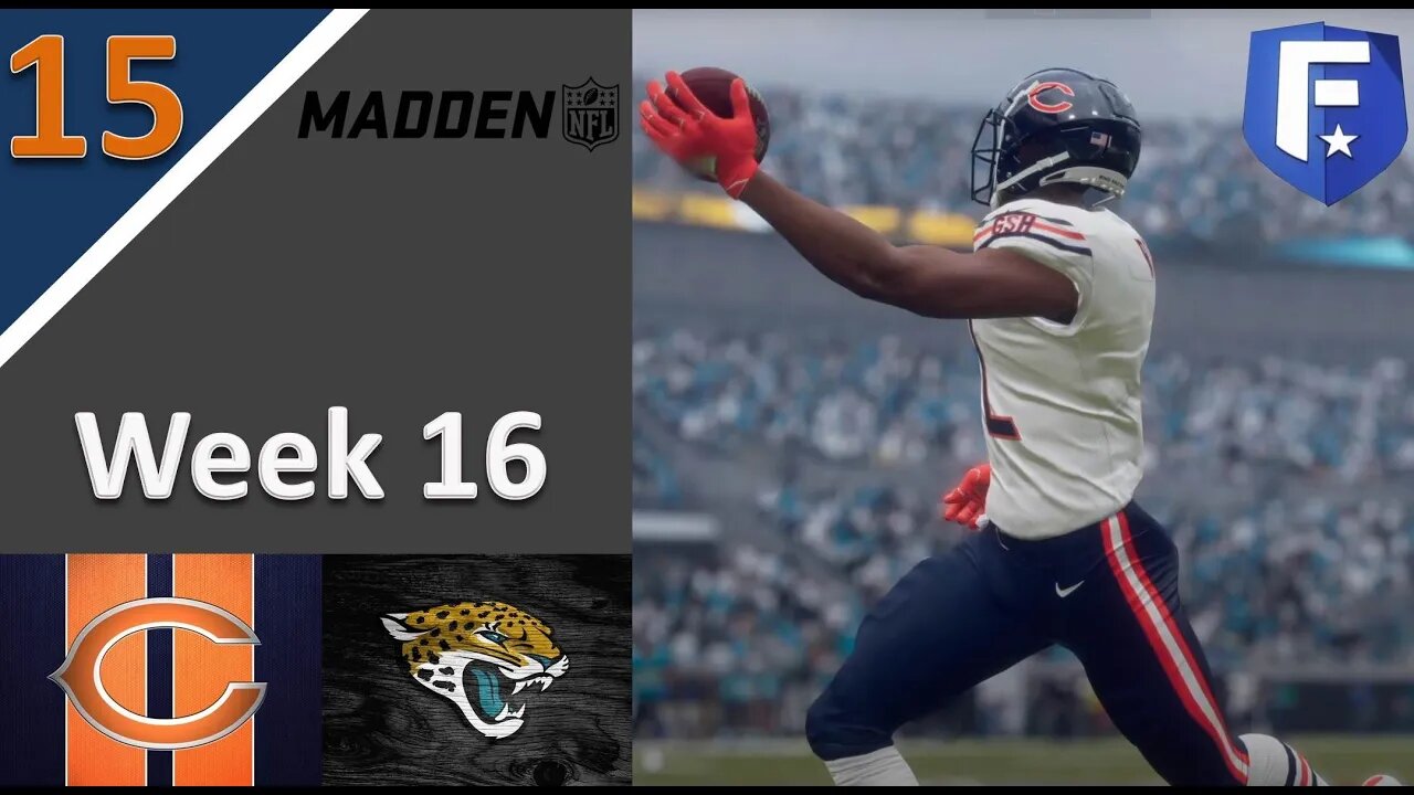 #15 Foles Returns to Jacksonville for OT Madness l Madden 21 Chicago Bears Franchise