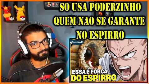 YERIK REACT - ESSA É A VERDADEIRA FORÇA DO ESPIRRO DO SAITAMA