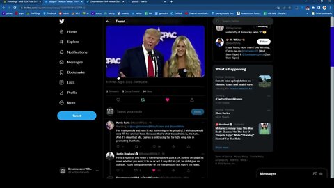 Riley Gaines, Kentucky Wildcats Media, Trump and the WNBA