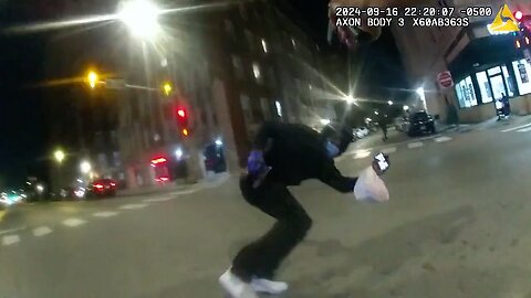 Body Camera Footage Shows Chicago Police Shooting at Fleeing Armed Suspect