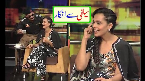 Mian Afzal Of Nirgoli Performance In Mazaaq Raat With.Aamina Sheikh