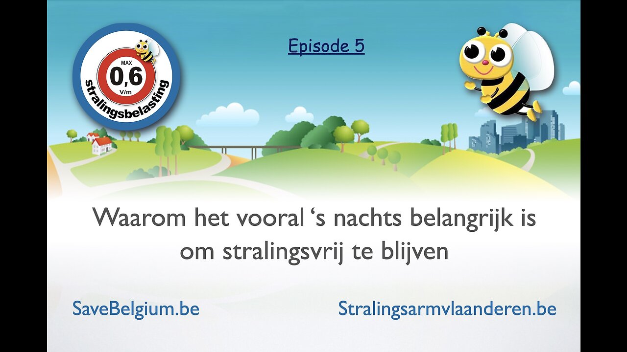 Episode 5: Waarom het vooral 's nachts belangrijk is om stralingsvrij te blijven