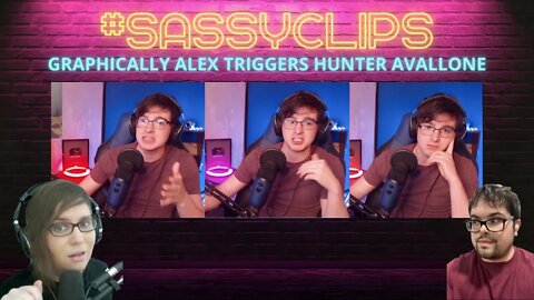 @GraphicallyAlex expertly TRIGGERS @Hunter Avallone by not engaging with his nonsense