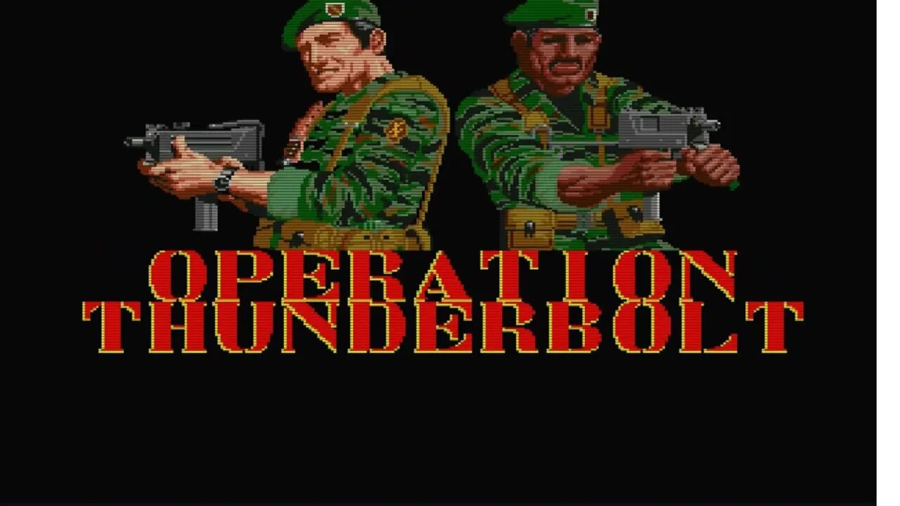 Operation Thunderbolt Arcade longplay