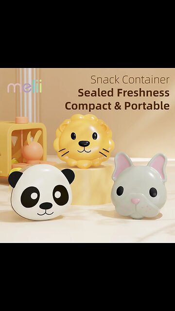 Snack Container Food Storage Baby Snack Storage Box