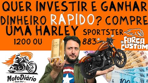 Quer investir e ganhar dinheiro Rápido? COMPRE UMA HARLEY USADA!!!