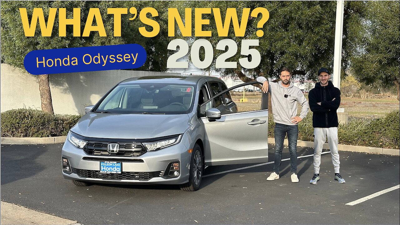 What's new in 2025 Honda Odyssey Touring?