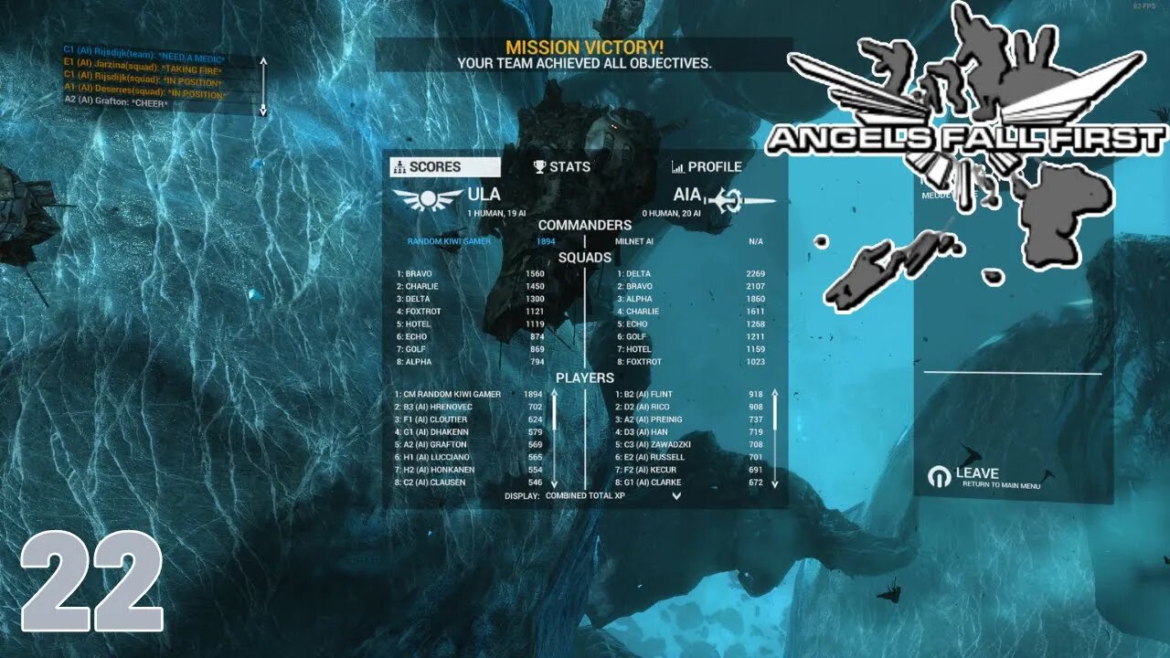 Meudverre Large Ships, Fighters And Some Up Close Gunfights AWESOME!! - Angels Fall First - 22