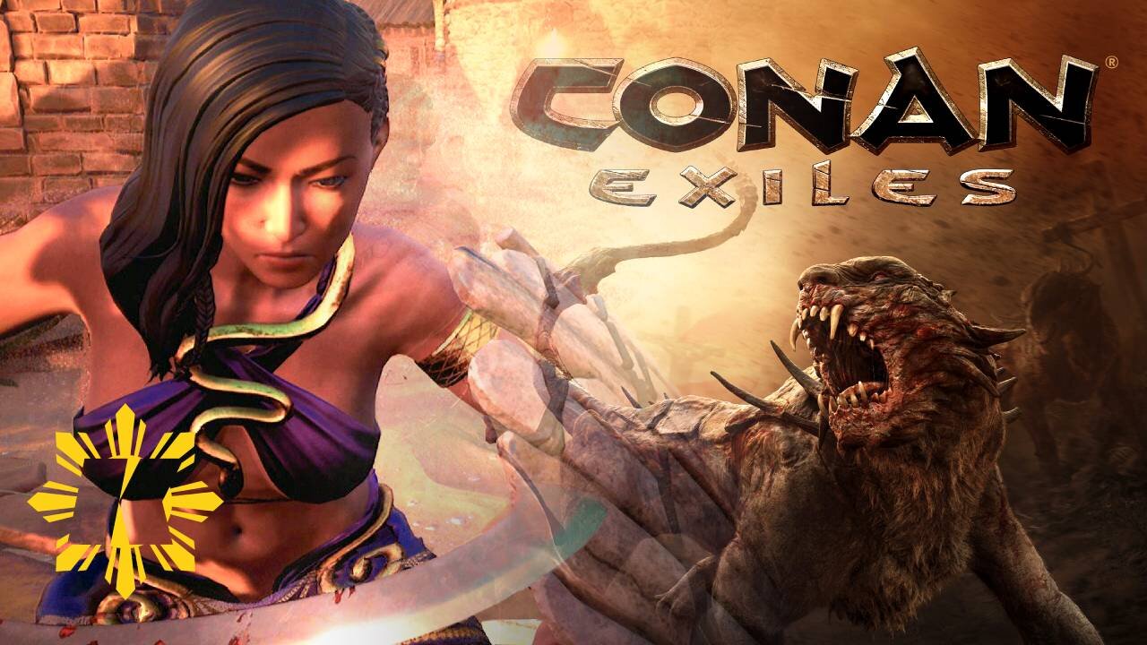 🔴 LIVE » CONAN EXILES » THE TRIANGLE LOOKED BAD >_< [3/24/23]