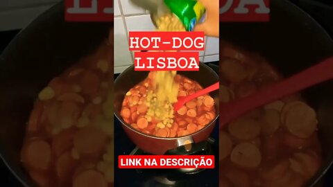 HOT DOG LISBOA 🌭😋 Receitas #Shorts
