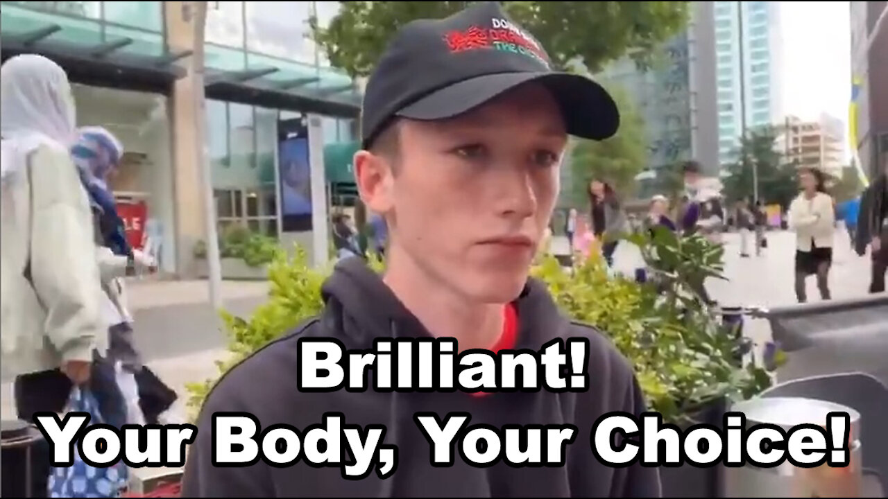 Brilliant! Your Body, Your Choice!