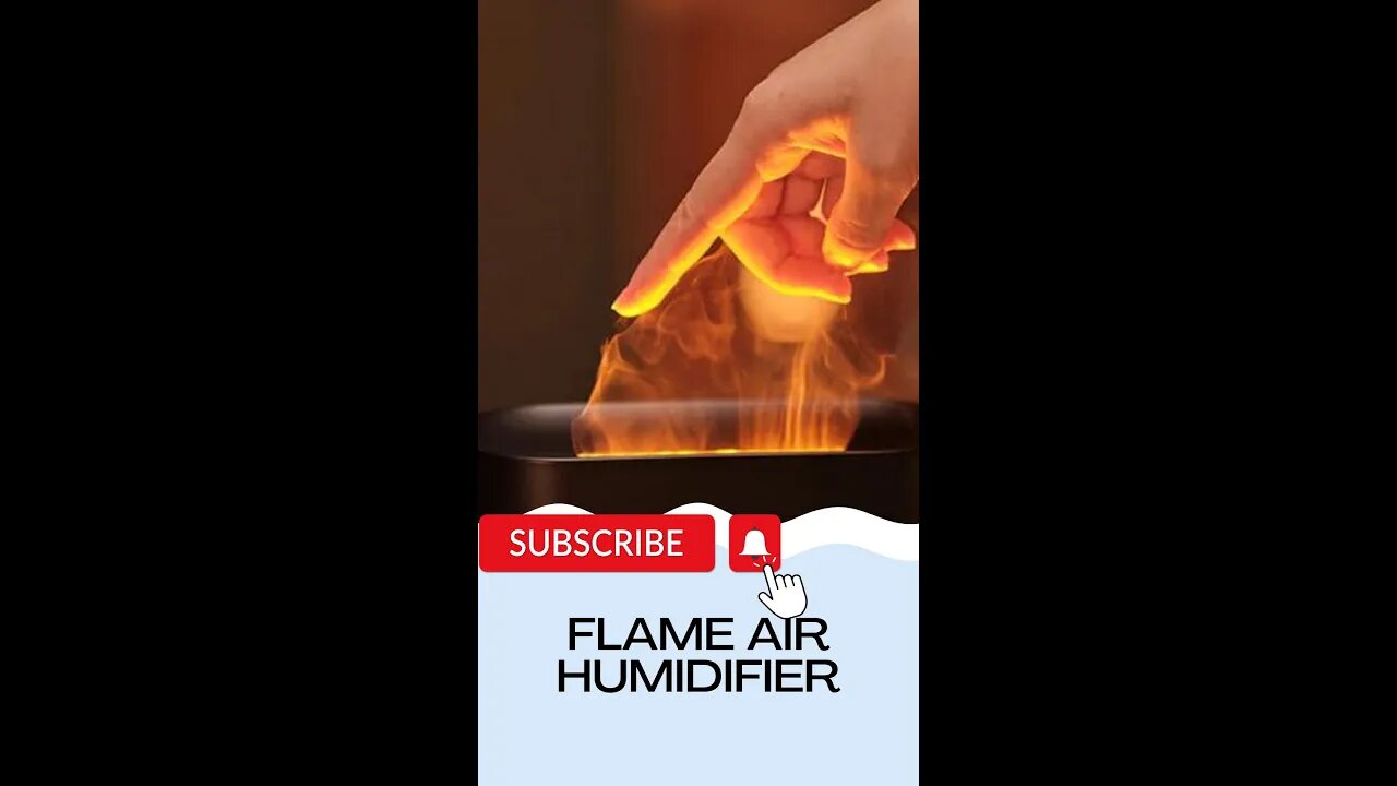 Flame Air Humidifier | Oil Diffuser #gadgetsforhouse