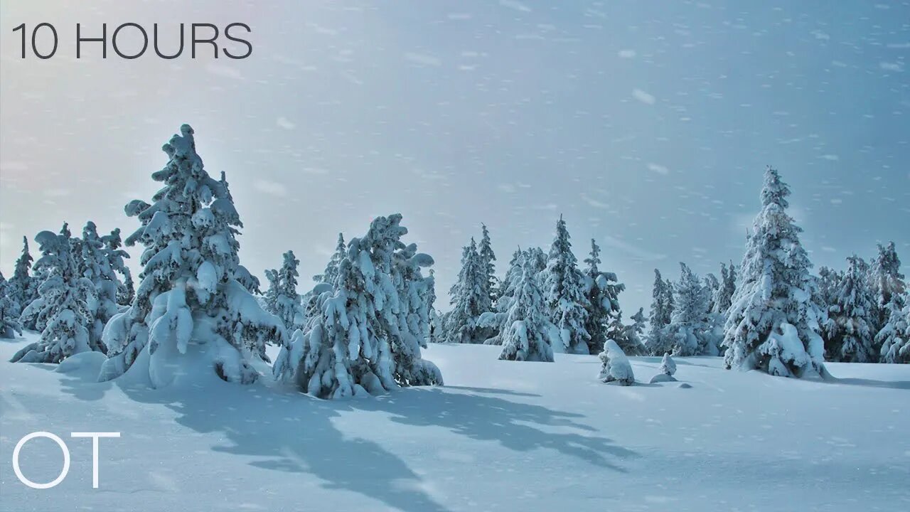 Arctic Ambience 5| Howling wind and blowing snow for Relaxing| Studying| Sleep| Heavy Winter Snow