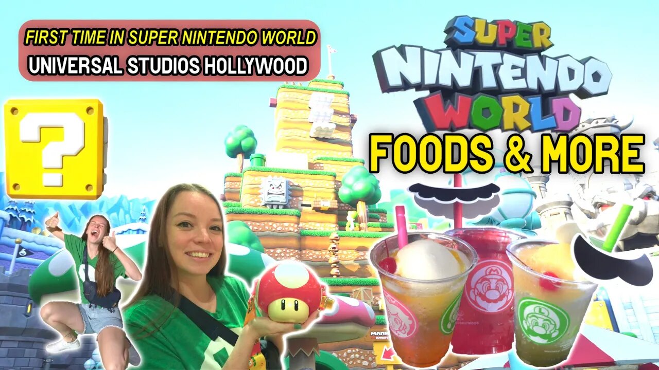 First Super Nintendo World Vlog | Universal Studios Hollywood