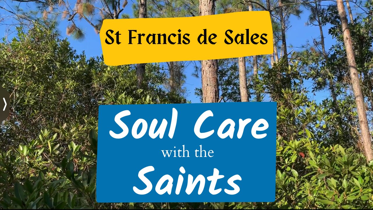 Soul Care with the Saints - St Francis de Sales