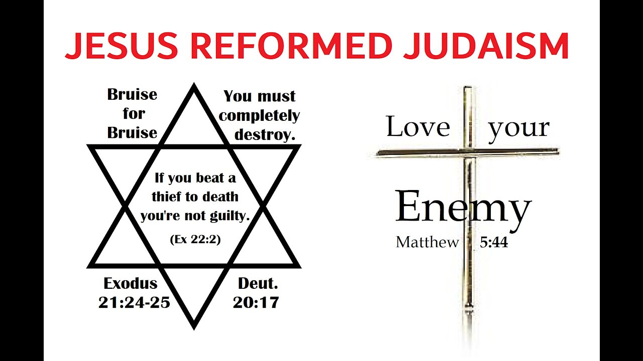 Jesus Reformed Judaism!