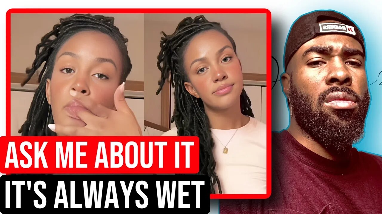 Single Woman LICKS Her WAP On TikTok Says "Its Always Wet"