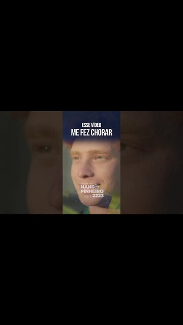 ESSE VÍDEO ME EMOCIONOU DE VERDADE | Nando Pinheiro 2223 #shorts